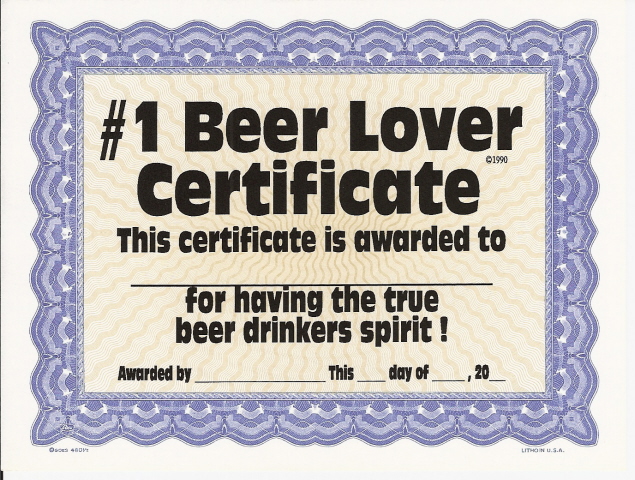 #1 beer lover
